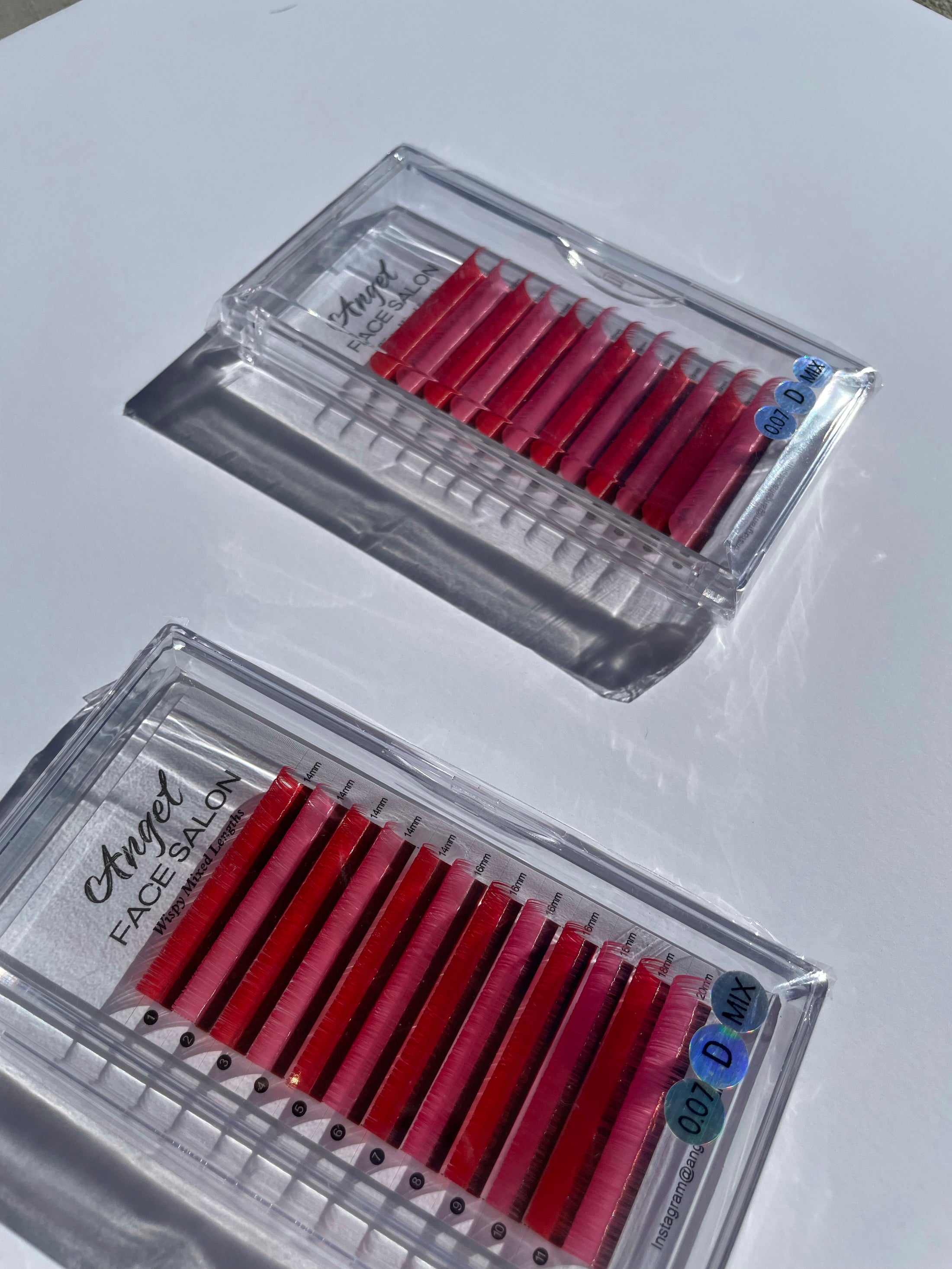Red & Pink 0.07 Mixed Tray